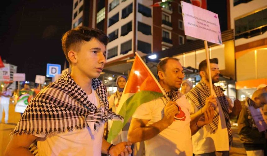 “Maraş’tan Filistin’e Selam Olsun” Sloganları Yankılandı: 5 Ekim’e Çağrı