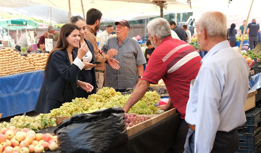 Başkan Vekili Yıldız’dan Pazar Ziyareti: Hem Esnaf Hem Vatandaş Memnun