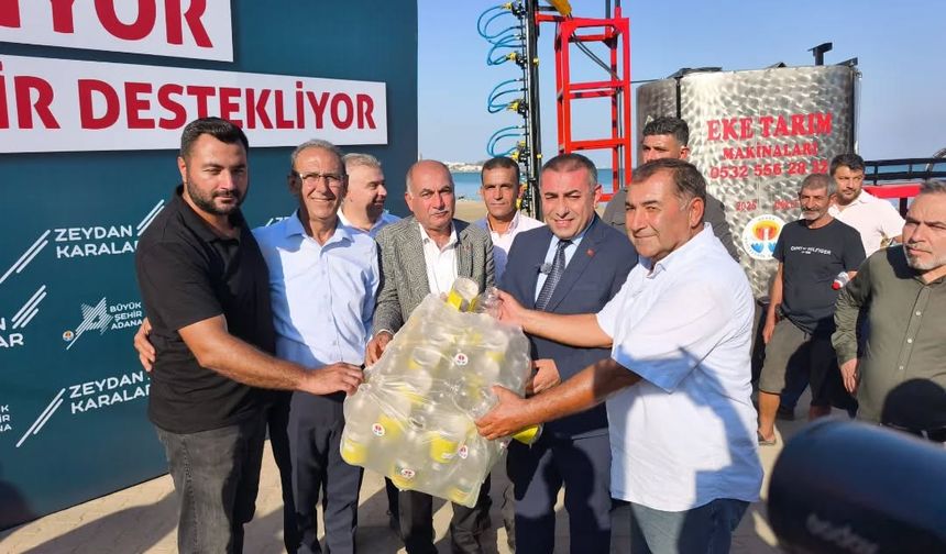 Adana Tarımına Çifte Kazanç: Yumurtalık’ta Çiftçilere Teknoloji Desteği