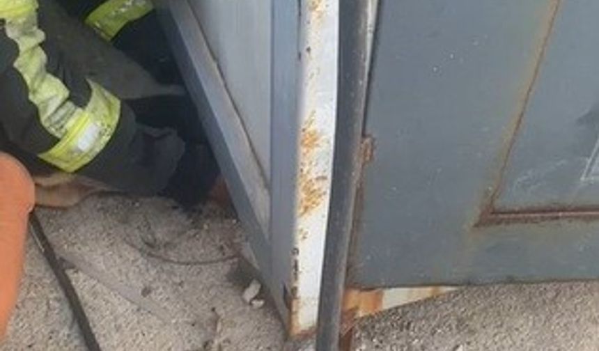 Yürekleri Isıtan Kurtarma: Mahsur Kalan Yavru Köpek Böyle Kurtarıldı