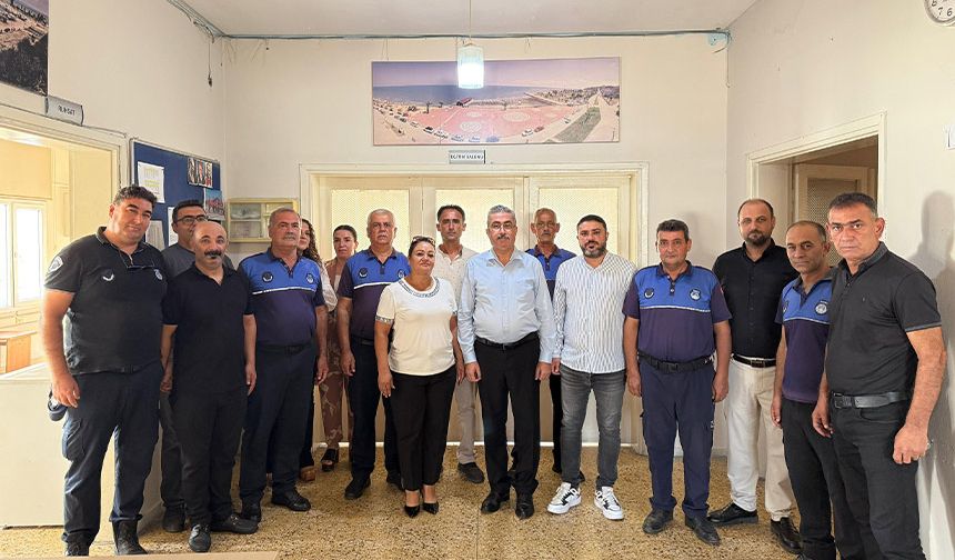 Zabıta Haftası’nda Anlamlı Buluşma: Karataş’tan Zabıta Ekibine Takdir Mesajı