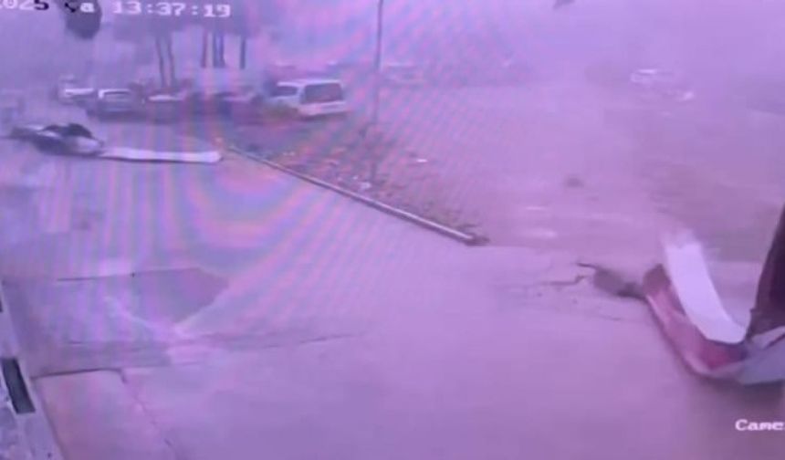 Adana’da Okul Çatısı Hortumla Savruldu: O Anlar Kamerada