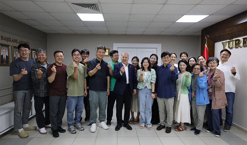Adana’da Dostluk Köprüsü: Güney Koreli Doktorlardan Başkan Demirçalı’ya Ziyaret