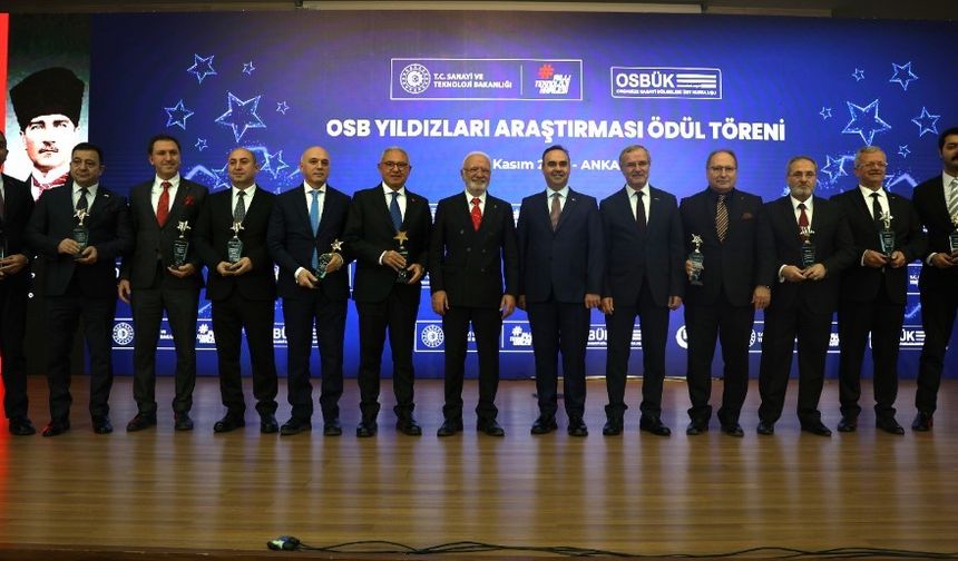 Adana Hacı Sabancı OSB’den Büyük Başarı! 11 Ödülle Türkiye’nin Sanayi Yıldızı Oldu
