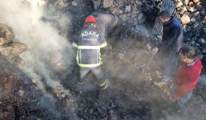 Alzheimer Hastası Kadın Yangında Can Verdi