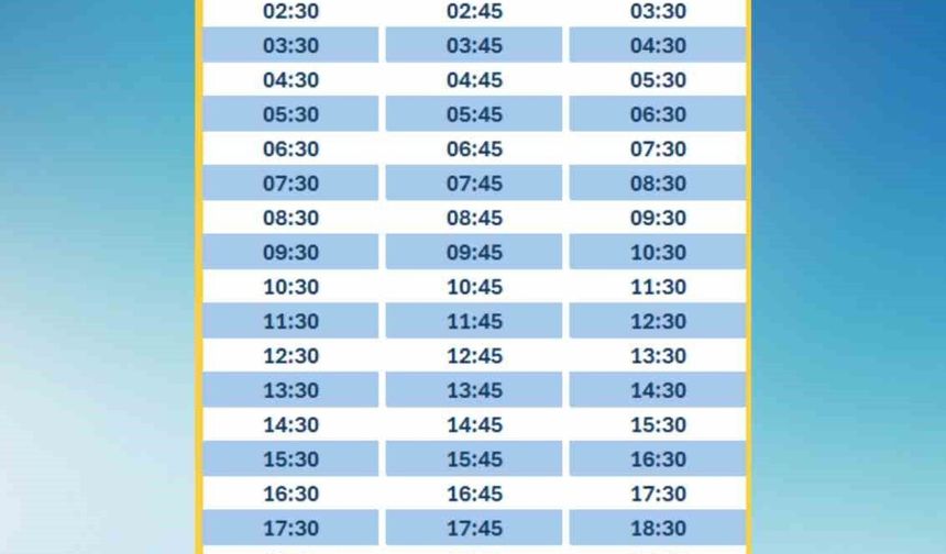 HAVAMAŞ’tan Çukurova’ya Müjde: Havalimanı Seferleri Başladı