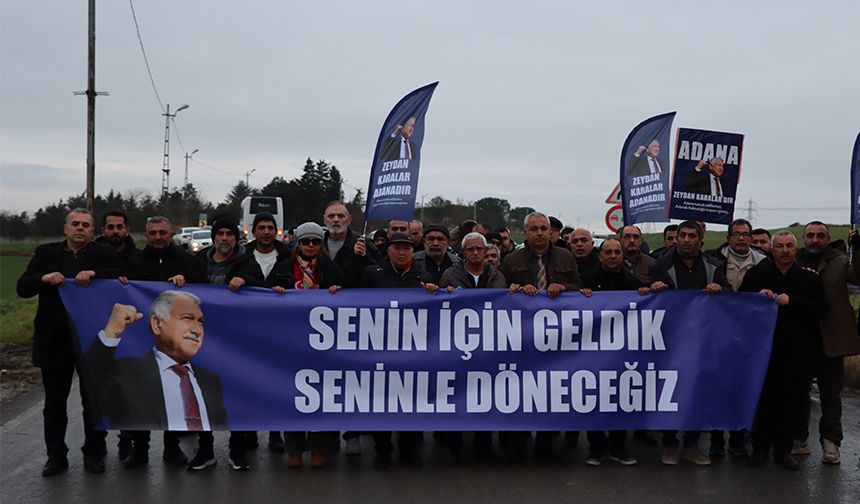 “Senin İçin Geldik Seninle Döneceğiz”: Adanalılar Silivri’ye Aktı