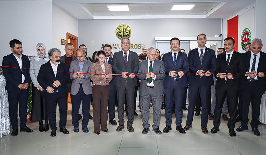 Adana Barosu’ndan Ceyhan’a Yeni Hizmet Alanı