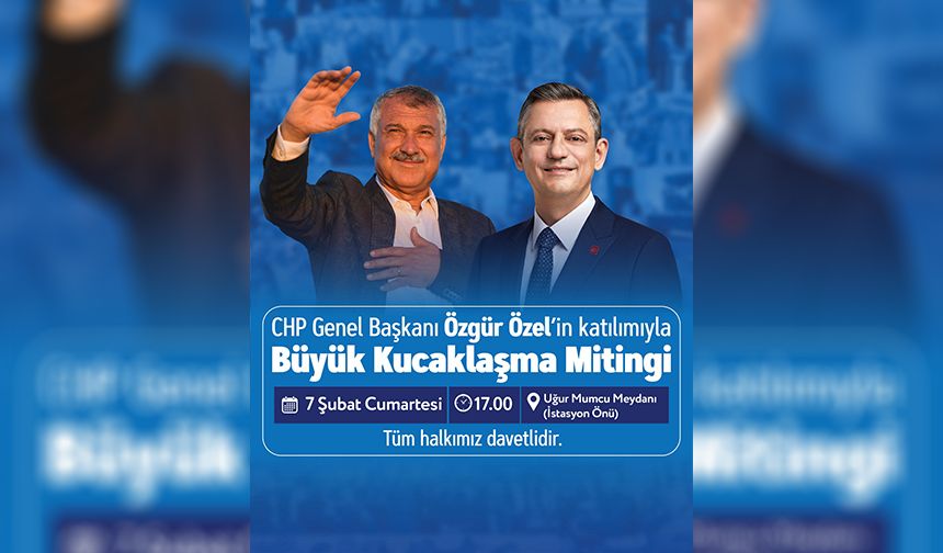 Chp Lideri Özgür Özel Adana’da