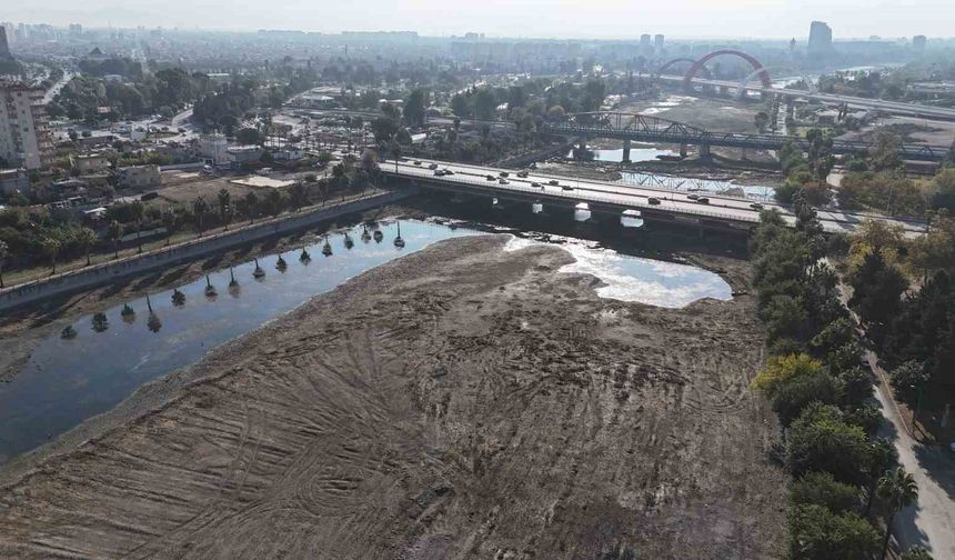Seyhan’da İki Ayda Büyük Değişim! Kuru Nehir Yeniden Coştu