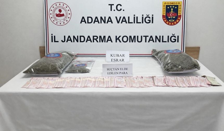 Adana’da Jandarmadan Uyuşturucu Baskını: Kilolarca Esrar Ele Geçirildi