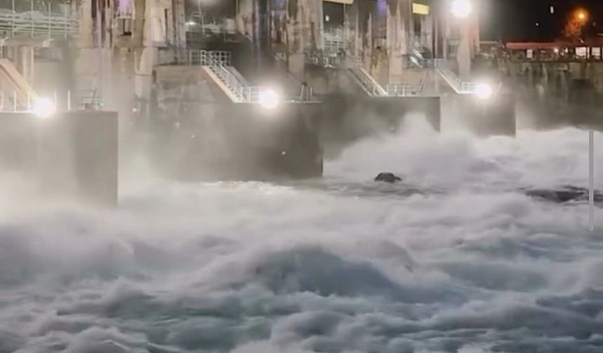 Adana’da Alarm! Barajlar Doldu, Kapaklar Açıldı