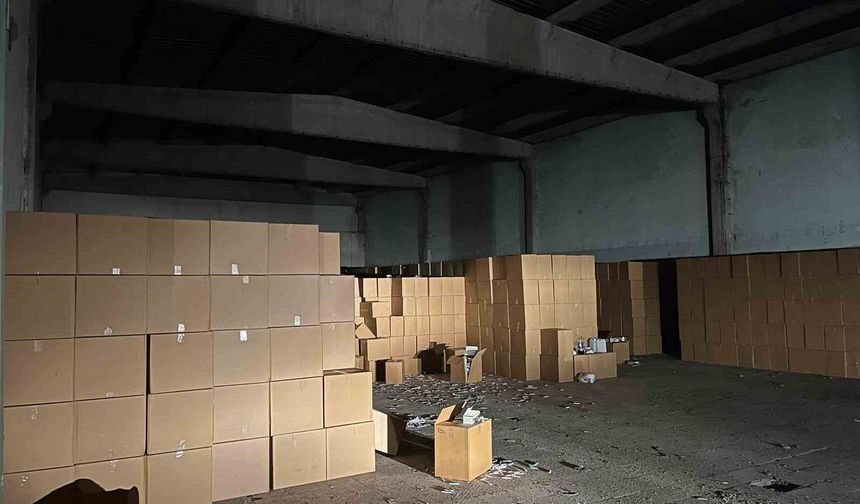 Adana’da Rekor Operasyon: 144 Milyon Kaçak Ürün Ele Geçirildi