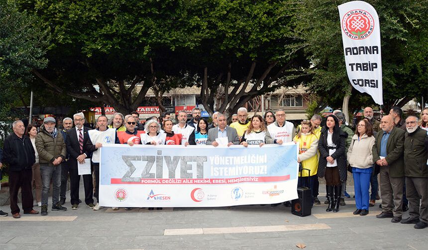 Adana’da Sağlık Çalışanlarından Sert Mesaj: “Piyasanın İnsafına Bırakılamaz”