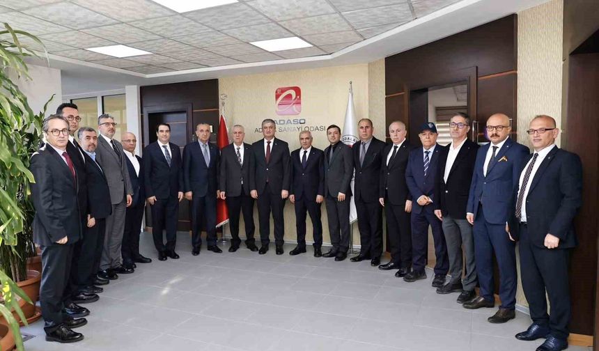 Vali Yavuz’dan ADASO’ya Kritik Ziyaret! Sanayide Yeni Hedefler Masada