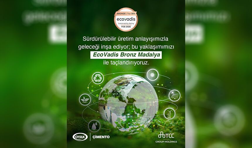 OYAK Çimento’ya Küresel Sürdürülebilirlik Onayı