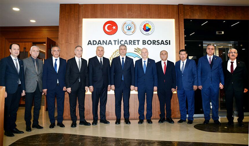 Vali Yavuz’dan Adana Ticaret Borsası’na Önemli Ziyaret: OSB’ler Gündemde!