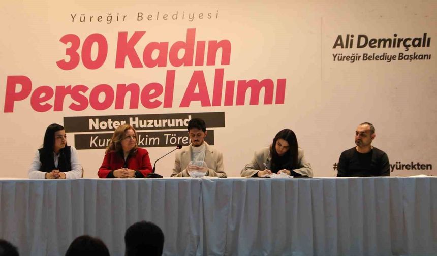 Yüreğir Belediyesi’nden Kadınlara İş Fırsatı: Kura ile Belirlendi