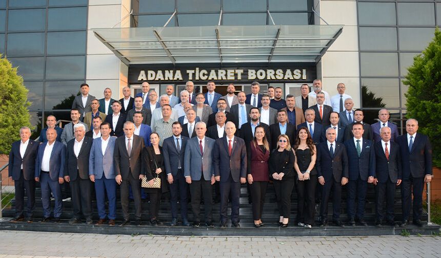 Adana İl Oda-Borsa Müşterek Toplantısı ATB’de Gerçekleştirildi
