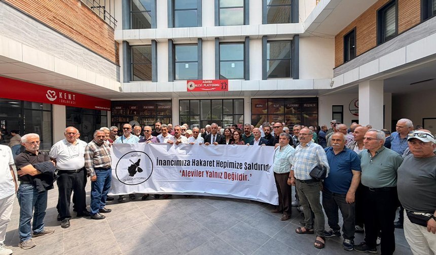 Adana’da, Alevi Platformundan ‘‘Kılıç Artığı’’ Tepkisi