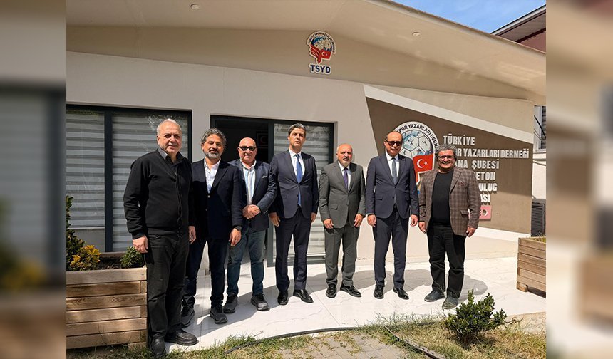 Adana’da Sürpriz Ziyaret! Defterdar Balıkcı TSYD’de