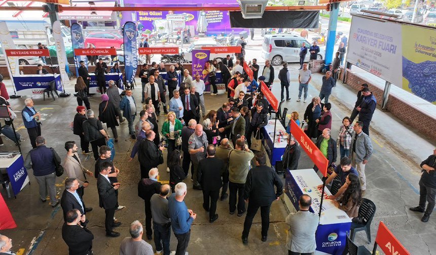 Çukurova’da İstihdam Hamlesi: Fuar Alanında Yoğunluk Dikkat Çekti