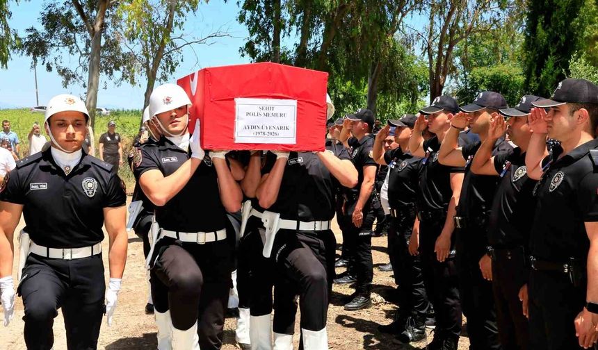 3 Çocuk Babası Polis Memurunun Acı Vedası