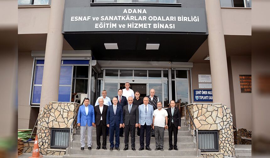 ATB’den ESOB’a Anlamlı Ziyaret! Adana İçin Ortak Mesaj Verildi