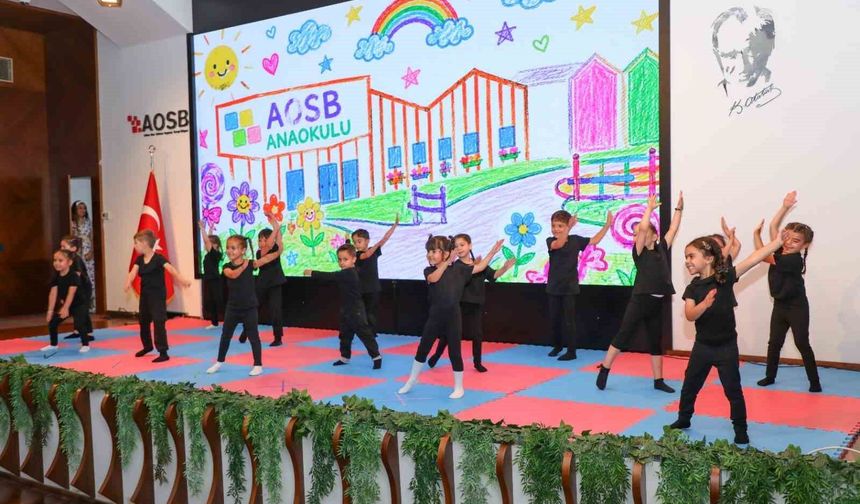 AOSB Anaokulu’nda İlk Mezuniyet Heyecanı!