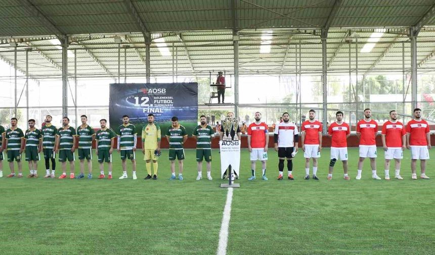 AOSB’de Nefes Kesen Final! Şampiyon Kupasına Kavuştu