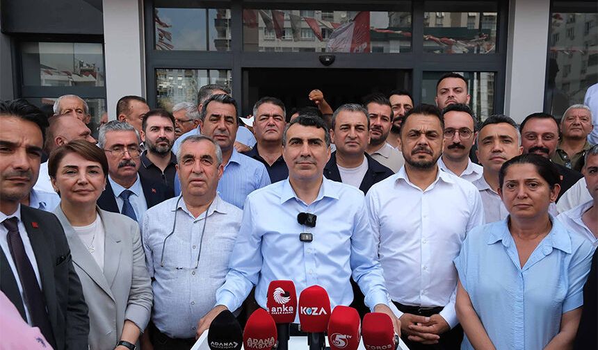 CHP Adana’da Kriz Büyüyor: Tanburoğlu “Görevimizin Başındayız” Dedi