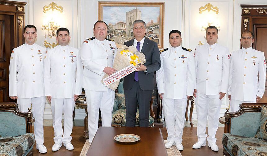 Mavi Vatanın Kahramanları Vali Yavuz’u Ziyaret Etti