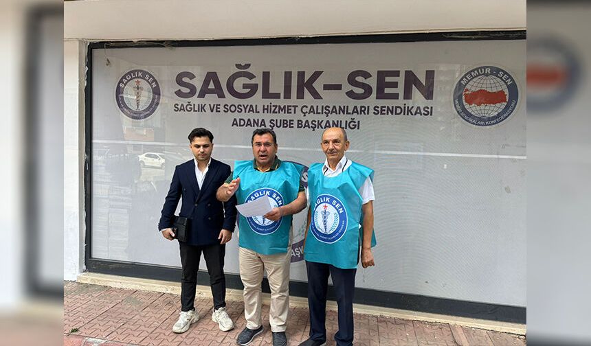 Sağlık-Sen Adana'dan Suç Duyurusu! "Karalama Kampanyası" İddiası Yargıya Taşındı