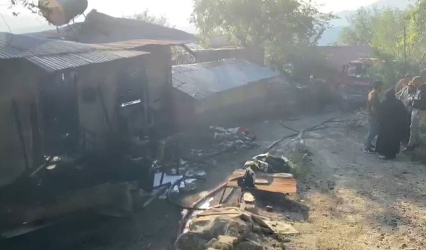 Kozan’da Korku Dolu Anlar! Yayla Evindeki Yangın Ormana Sıçradı