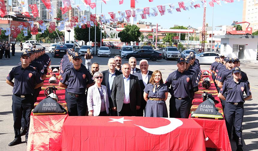 50 İtfaiyeci Yemin Ederek Görevine Başladı