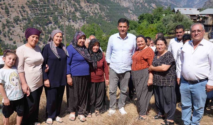 Başkan Atlı Yaylada Vatandaşlarla Buluştu: Sorunlar Masaya Yatırıldı