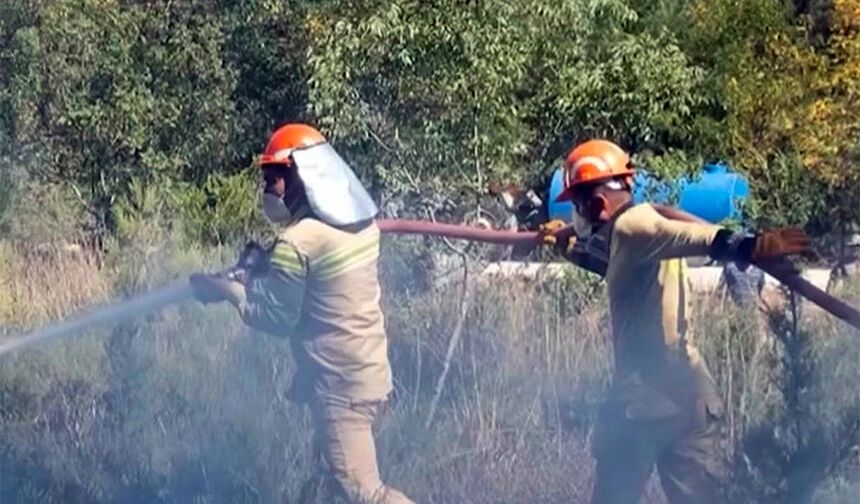 Ormanı Yakacaktı; ‘İHA’ya Yakalandı