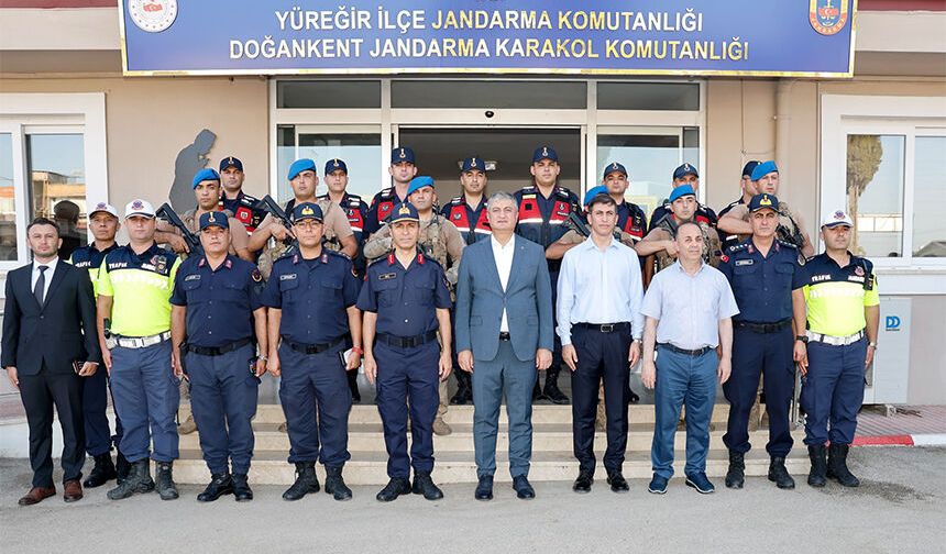 Vali Mustafa Yavuz Doğankent'te Esnaf ve Jandarmayla Buluştu!