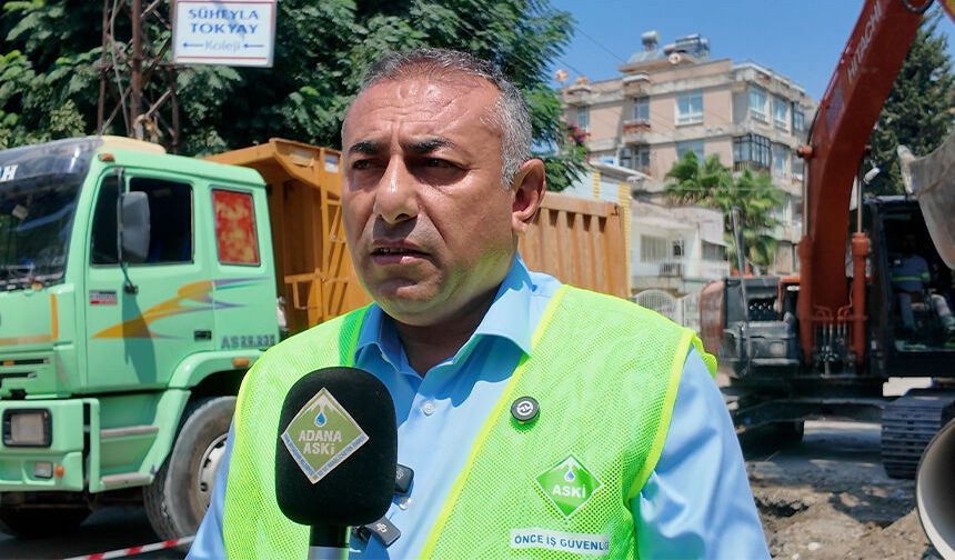 ASKİ Düğmeye Bastı! Adana'da Yıllardır Sorun Olan Hat Yenileniyor