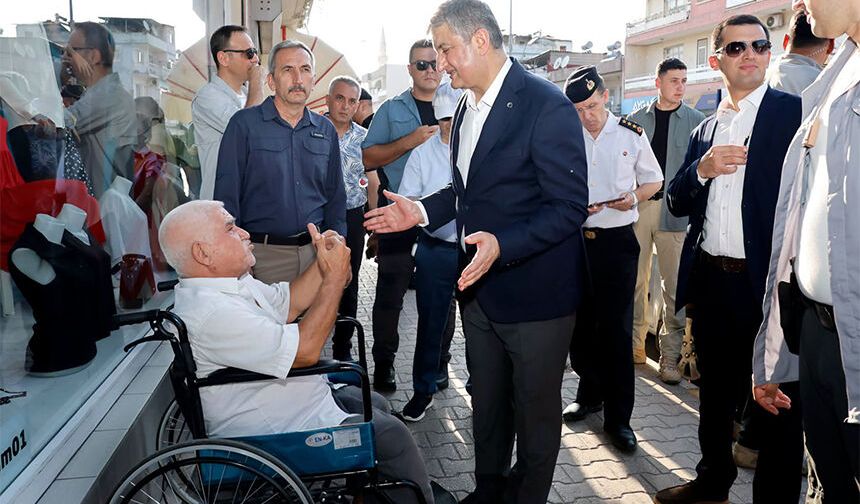 Adana Valisi Yavuz’dan Yüreğir’de Dikkat Çeken Ziyaret!