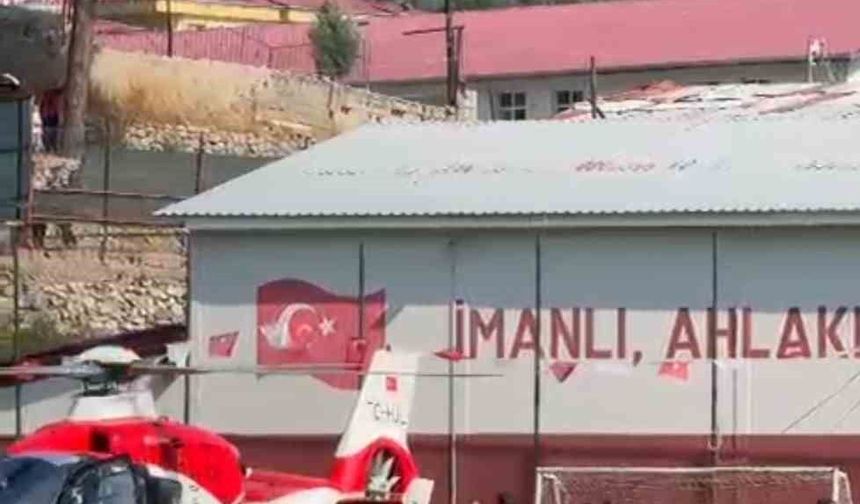 Adana’da Zamanla Yarış: Kalp Krizi Geçiren Hasta İçin Ambulans Helikopter Havalandı