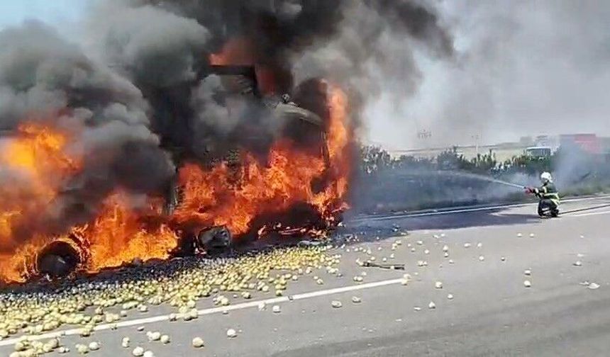 Adana’da TAG Otoyolu’nda Feci Kaza! Arızalanan TIR’a Kamyon Çarptı: 1 Ölü