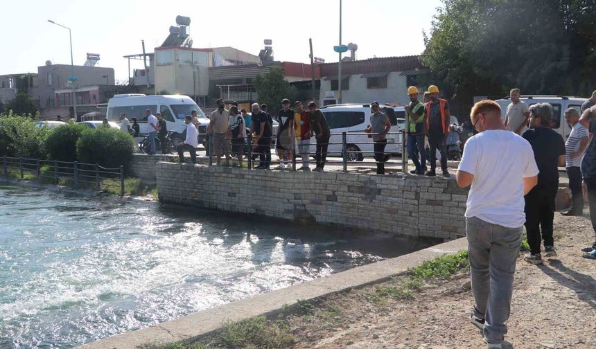 Adana’da Sulama Kanalına Giren Kişiden Haber Alınamıyor