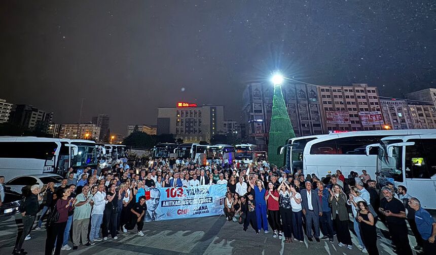 CHP Adana’dan 103’üncü Yıl Çıkarması