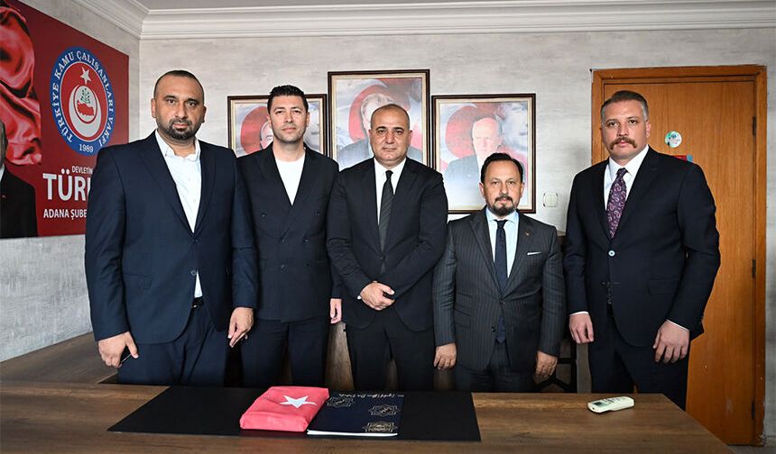 Hakan Yıldırım Ve Bilal Uludağ’dan Türkav Adana’ya Hayırlı Olsun Ziyareti