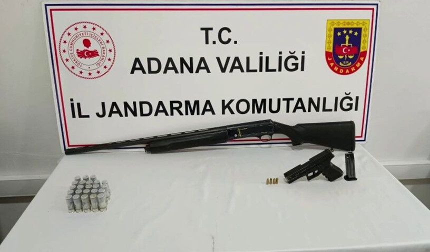 Adana’da Jandarmadan Silah Operasyonu! 4 Tabanca Ve Tüfek Ele Geçirildi