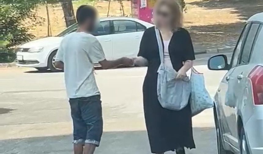 Adana’da Sokak Ortasında Şoke Eden Görüntü!
