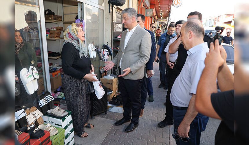 Vali Yavuz Adana Sokaklarında: Esnafın Taleplerini Tek Tek Dinledi