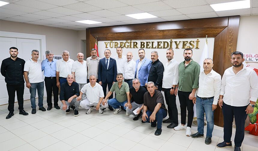 Yüreğir’de Muhtarlar Başkan Vekili Özünal’a Taleplerini Anlattı