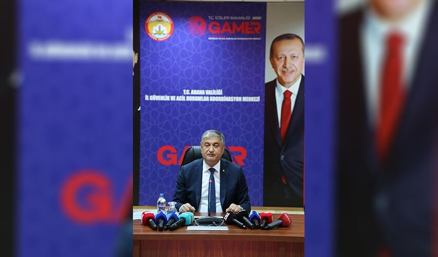 Adana Valisi Mustafa Yavuz, Suç Ve Suçlularla Mücadelede Gözdağı Verdi: MÜSAADE ETMEYİZ